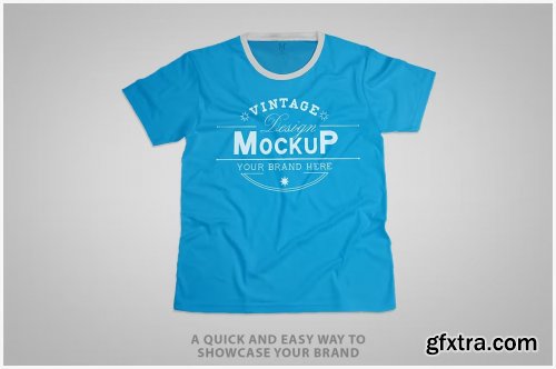 T-Shirt Mockup Front View Template