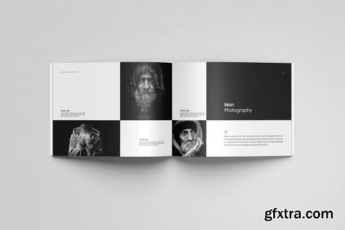 Landscape Brochure and Catalog Mockup