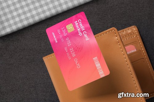 CreativeMarket - Debit Card Mockups 7284262