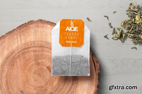 CreativeMarket - Tea Bag Label Mockups 7287050