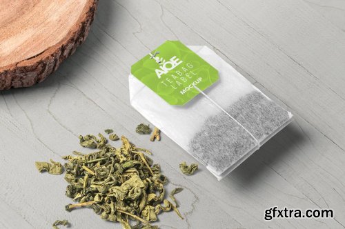 CreativeMarket - Tea Bag Label Mockups 7287050