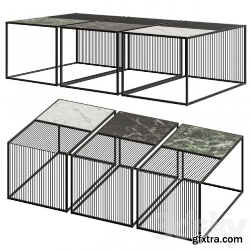 NV Gallery Skye Marble Coffee Table