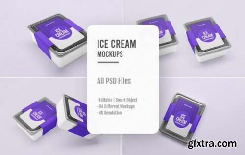04 PSD Ice Cream Mockups