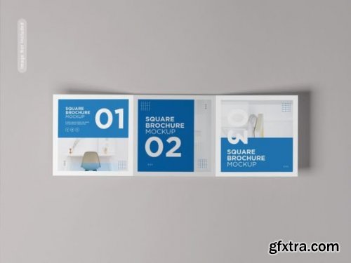 04 PSD Square Brochure Mockups