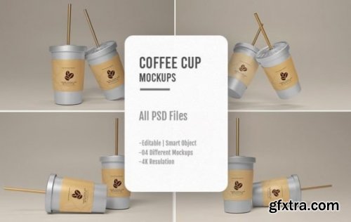 04 PSD Coffee Cup Mockups