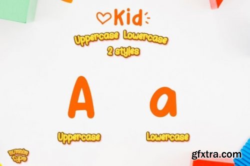 Procreate Brush Kid Cute Alphabet a-Z