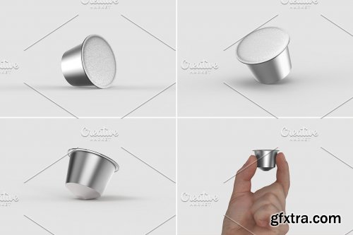 CreativeMarket - Coffee Capsules Mockups - 8 views 7317631