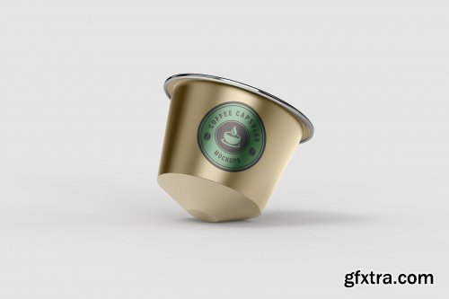 CreativeMarket - Coffee Capsules Mockups - 8 views 7317631