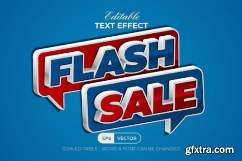 3D Text Effect Sale Style