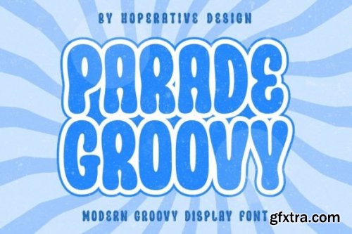  Parade Groovy Font