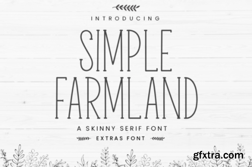  Simple Farmland Font