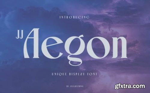  Jj Aegon Font