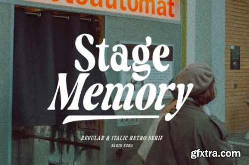  Stage Memory Font