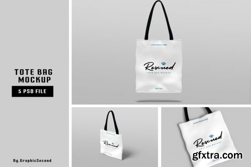 CreativeMarket - Tote Bag Mockup 7308397