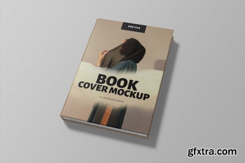 CreativeMarket - Book Cover Mockup 7308588