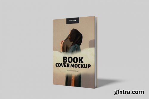 CreativeMarket - Book Cover Mockup 7308588