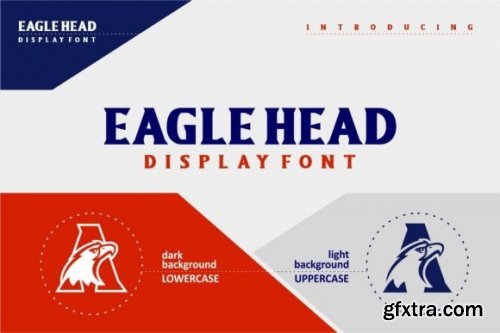  Eagle Head Font