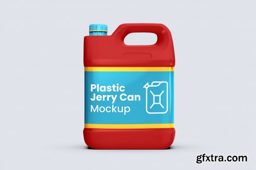 CreativeMarket - Plastic Jerry Can Mockup - 8 views 7329784