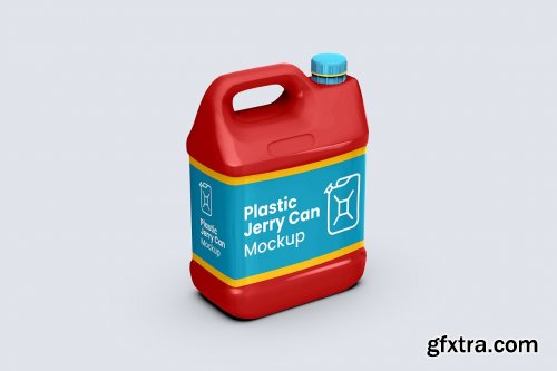 CreativeMarket - Plastic Jerry Can Mockup - 8 views 7329784