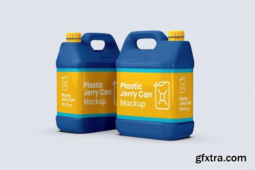 CreativeMarket - Plastic Jerry Can Mockup - 8 views 7329784