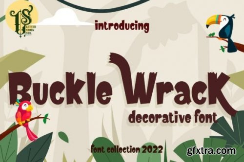  Buckle Wrack Font