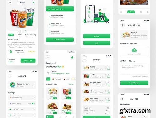 FoodCai - Food Delivery Mobile App