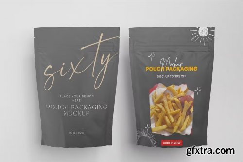 Pouch Packaging Mockups