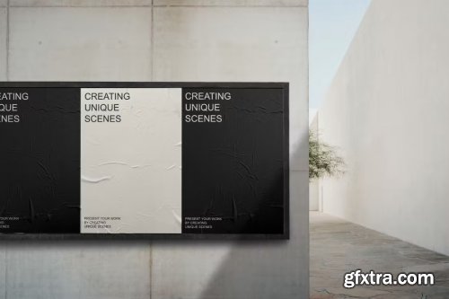 Wall Posters Mockup