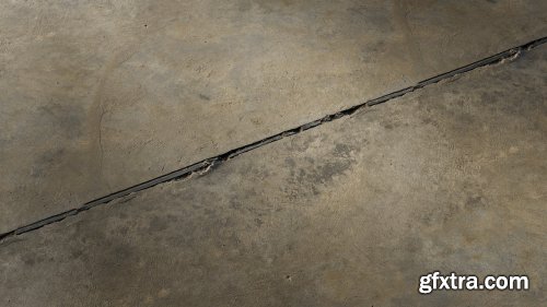 Smooth concrete 02 PBR Material