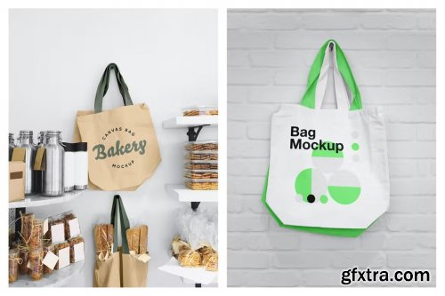 Canvas Bag Mockups vol.2