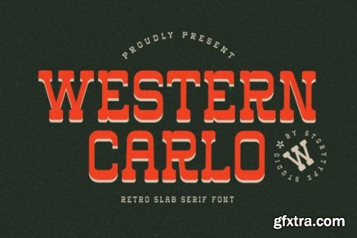  Western Carlo Font