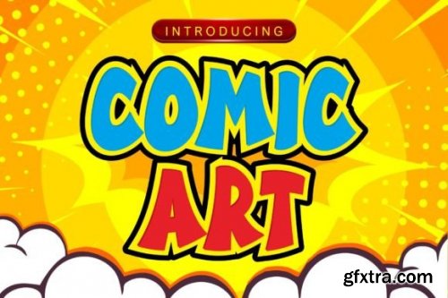  Comic Art Font