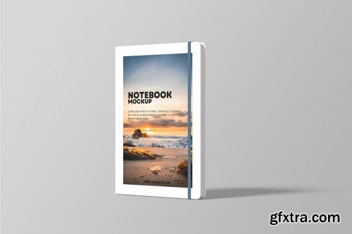 CreativeMarket - Notebook Mockup 7331658