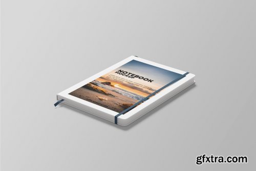 CreativeMarket - Notebook Mockup 7331658