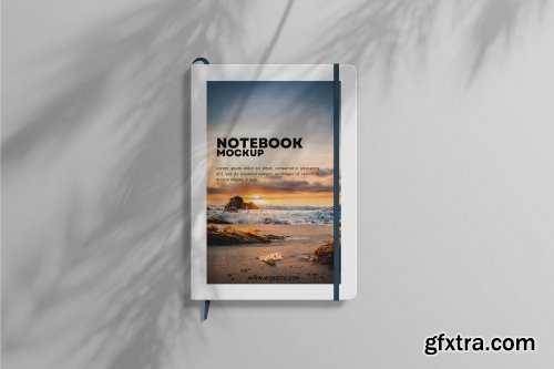 CreativeMarket - Notebook Mockup 7331658