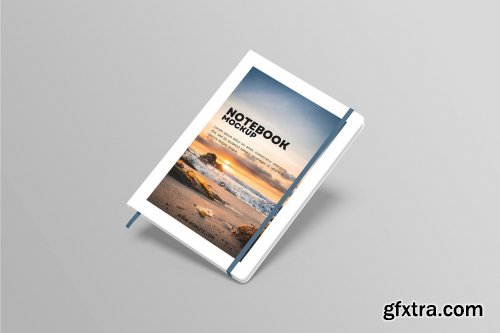 CreativeMarket - Notebook Mockup 7331658