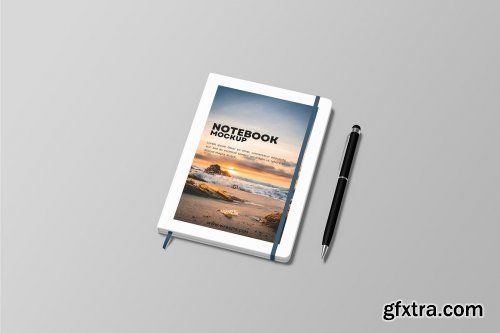 CreativeMarket - Notebook Mockup 7331658