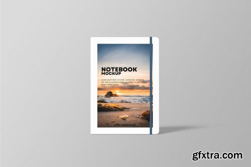 CreativeMarket - Notebook Mockup 7331658