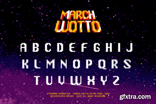 March Wotto Font