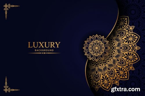 Luxury mandala background design