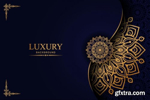 Luxury mandala background design