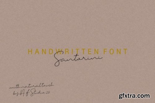  Santorini Font