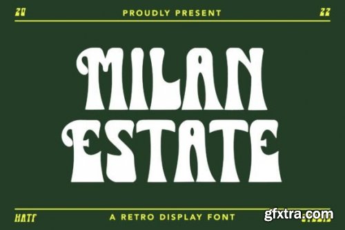  Milan Estate Font