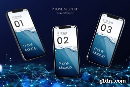 Geometrical IPhone Mockup Collection