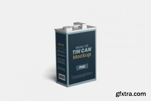 Motor Oil Mockup