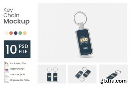 Key Chain Mockup