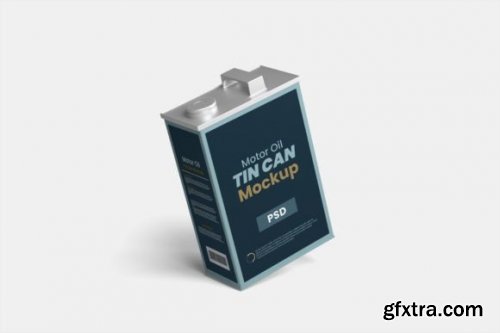 Motor Oil Mockup