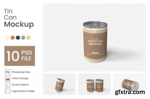 Tin Can Mockup