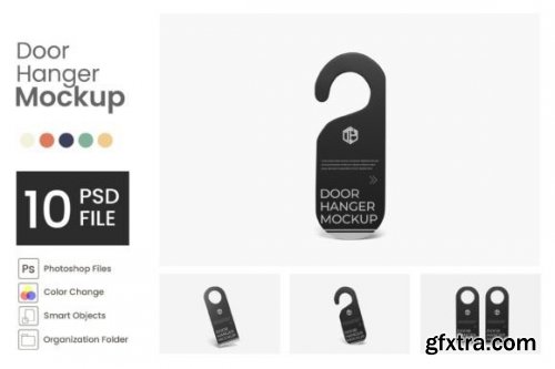 Door Hanger Mockup