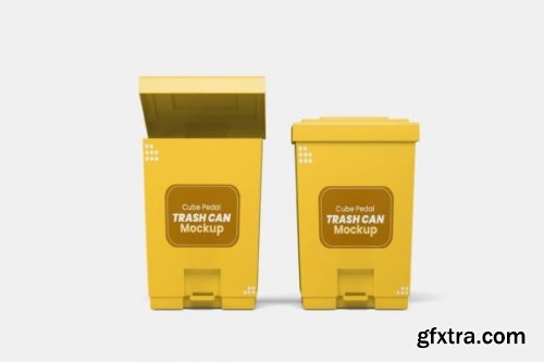 Trash Can Mockup